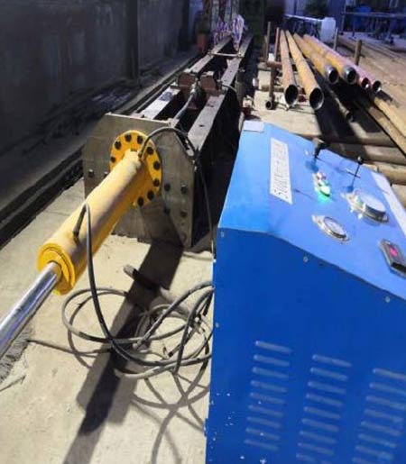 我公司成功试验陕西广源丰有限公司的连续油管样品